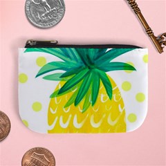 Cute Pineapple Mini Coin Purses by Brittlevirginclothing