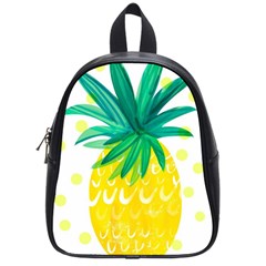 Cute Pineapple School Bags (small)  by Brittlevirginclothing