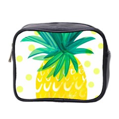 Cute Pineapple Mini Toiletries Bag 2-side by Brittlevirginclothing