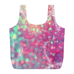 Fantasy Sparkle Full Print Recycle Bags (l)  by Brittlevirginclothing