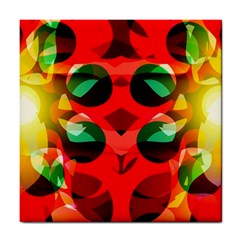 Abstract Digital Design Tile Coasters