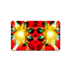 Abstract Digital Design Magnet (name Card)