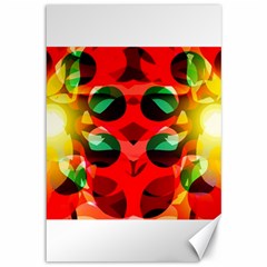 Abstract Digital Design Canvas 12  X 18  