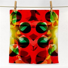 Abstract Digital Design Face Towel