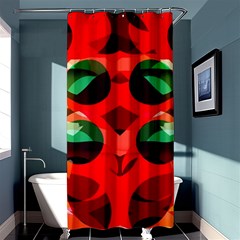 Abstract Digital Design Shower Curtain 36  X 72  (stall) 