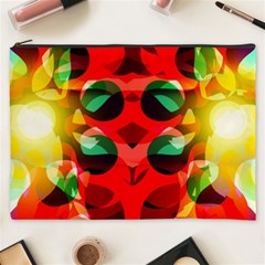 Abstract Digital Design Cosmetic Bag (xxxl) 