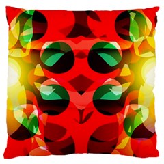 Abstract Digital Design Standard Flano Cushion Case (one Side)