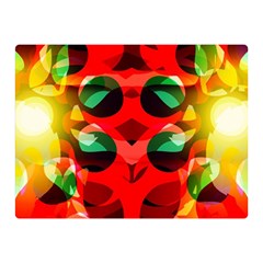 Abstract Digital Design Double Sided Flano Blanket (mini) 