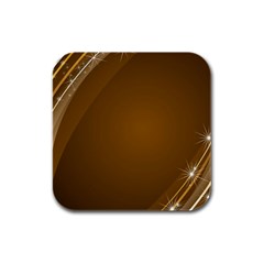 Abstract Background Rubber Square Coaster (4 Pack) 