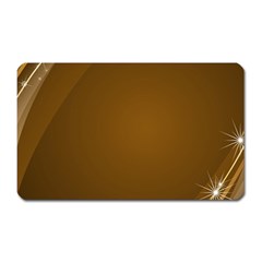 Abstract Background Magnet (rectangular)