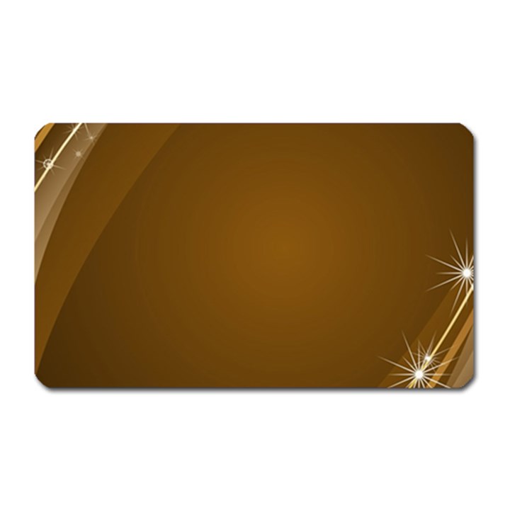 Abstract Background Magnet (Rectangular)