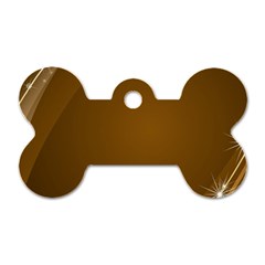 Abstract Background Dog Tag Bone (one Side)