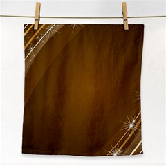 Abstract Background Face Towel