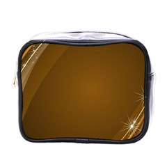 Abstract Background Mini Toiletries Bags