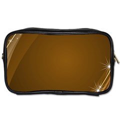 Abstract Background Toiletries Bags 2-side