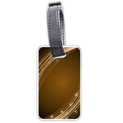 Abstract Background Luggage Tags (one Side) 