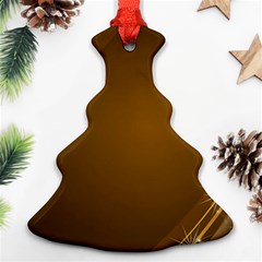 Abstract Background Ornament (christmas Tree) 