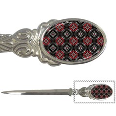 Abstract Black And Red Pattern Letter Openers