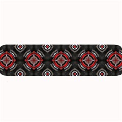 Abstract Black And Red Pattern Large Bar Mats by Amaryn4rt