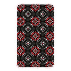 Abstract Black And Red Pattern Memory Card Reader