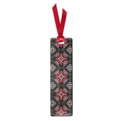 Abstract Black And Red Pattern Small Book Marks by Amaryn4rt