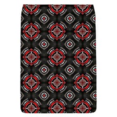 Abstract Black And Red Pattern Flap Covers (s) 