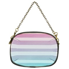 Colorful Horizontal Lines Chain Purses (two Sides)  by Brittlevirginclothing