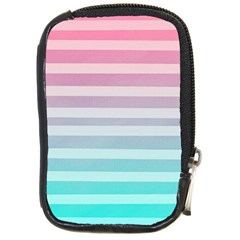 Colorful Horizontal Lines Compact Camera Cases by Brittlevirginclothing