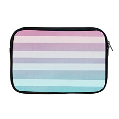 Colorful Horizontal Lines Apple Macbook Pro 17  Zipper Case by Brittlevirginclothing