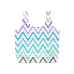 Colorful Wavy Lines Full Print Recycle Bags (s)  by Brittlevirginclothing