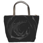 black rose Bucket Bags Back