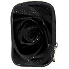 Black Rose Compact Camera Cases by Brittlevirginclothing