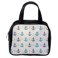 Sailor Anchor Classic Handbags (one Side) by Brittlevirginclothing