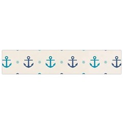 Sailor Anchor Flano Scarf (small) by Brittlevirginclothing