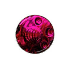 Abstract Bubble Background Hat Clip Ball Marker (4 Pack)