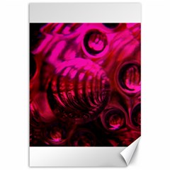 Abstract Bubble Background Canvas 12  X 18  