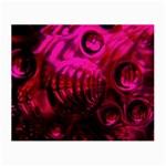 Abstract Bubble Background Small Glasses Cloth (2-Side) Front