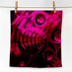 Abstract Bubble Background Face Towel