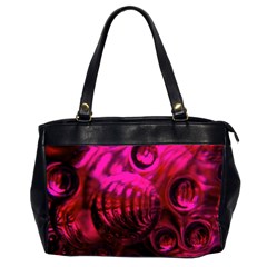 Abstract Bubble Background Office Handbags (2 Sides)  by Amaryn4rt