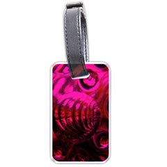 Abstract Bubble Background Luggage Tags (one Side) 