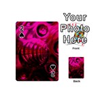 Abstract Bubble Background Playing Cards 54 (Mini)  Front - Spade2