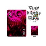 Abstract Bubble Background Playing Cards 54 (Mini)  Front - SpadeQ