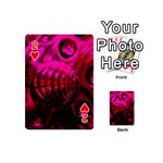 Abstract Bubble Background Playing Cards 54 (Mini)  Front - Heart2