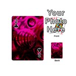 Abstract Bubble Background Playing Cards 54 (Mini)  Front - Club2