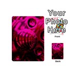 Abstract Bubble Background Playing Cards 54 (Mini)  Back