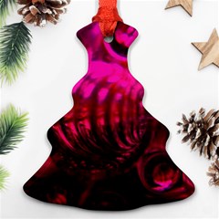 Abstract Bubble Background Christmas Tree Ornament (two Sides)