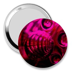 Abstract Bubble Background 3  Handbag Mirrors by Amaryn4rt