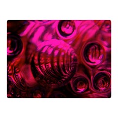 Abstract Bubble Background Double Sided Flano Blanket (mini) 