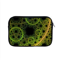 Abstract Circles Yellow Black Apple Macbook Pro 15  Zipper Case