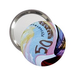 Abstract Currency Background 2 25  Handbag Mirrors by Amaryn4rt